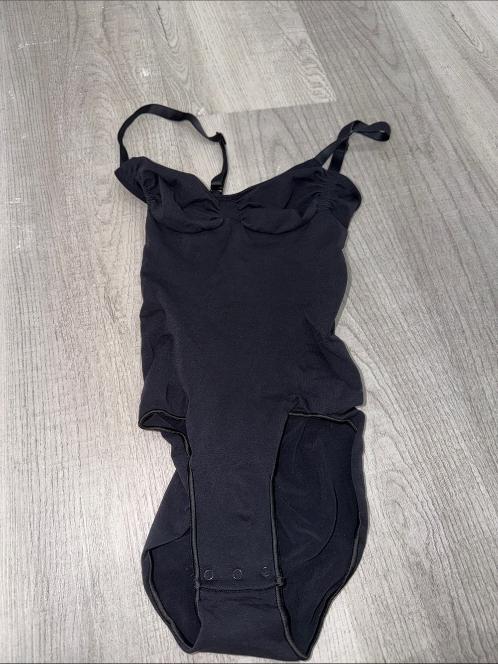 SKIMS Black Bodysuit